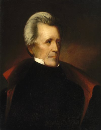 Porträt von Andrew Jackson von Ralph Eleaser Whiteside Earl